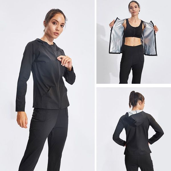 women long sleeve sport quick dry yoga shirt fitness running shirts vest breathable tracksuit with hat1 ly, White;red
women long sleeve sport quick dry yoga shirt fitness running shirts vest breathable tracksuit with hat1 ly, White;red
