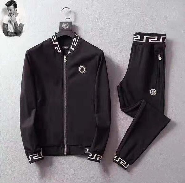 casual sweatshirts sets letter printing running men women new sets sweatshirt tracksuit suits versace coats jackets casual sweats, Blue;gray 
casual sweatshirts sets letter printing running men women new sets sweatshirt tracksuit suits versace coats jackets casual sweats, Blue;gray
