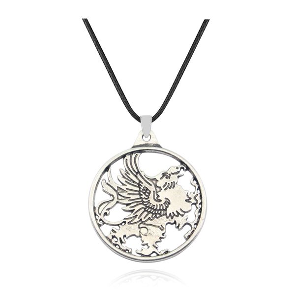 fashion gryphon pendant talisman griffin jewelry hermetic eagle lion necklace leather chain christmas gift for men women, Silver
fashion gryphon pendant talisman griffin jewelry hermetic eagle lion necklace leather chain christmas gift for men women, Silver