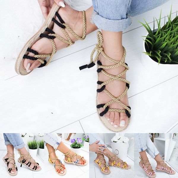 summer fashion women flat scandal peep rope toe weaving sandals buckle strap open toe fish mouth shoes, Black
summer fashion women flat scandal peep rope toe weaving sandals buckle strap open toe fish mouth shoes, Black