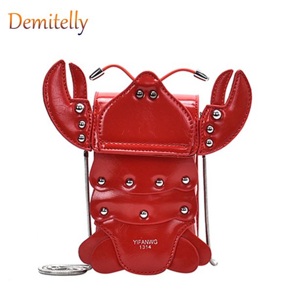 novel fashion red lobster women shoulder bag handbag crossbody mini bag clutch young girl's chain purse tote pu bolsa
novel fashion red lobster women shoulder bag handbag crossbody mini bag clutch young girl's chain purse tote pu bolsa