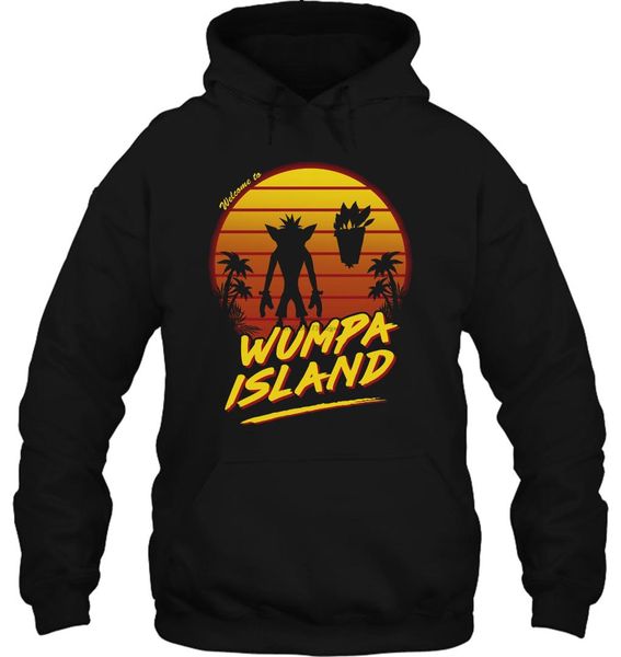 men hoodie welcome to wumpa island crash bandicoot women streetwear, Black
men hoodie welcome to wumpa island crash bandicoot women streetwear, Black