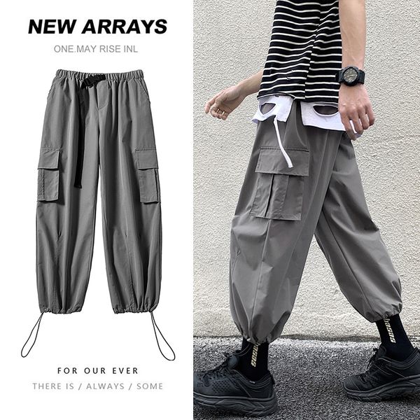 hip hop cargo pants men joggers pants streetwear men 2020 fashion mens elastic waist pant big pocket sweatpants plus size m-5xl, Black
hip hop cargo pants men joggers pants streetwear men 2020 fashion mens elastic waist pant big pocket sweatpants plus size m-5xl, Black