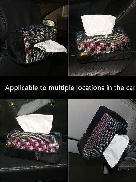 car tissue box creative color diamond ladies hanging sun visor car interior supplies back against the tray set
car tissue box creative color diamond ladies hanging sun visor car interior supplies back against the tray set
