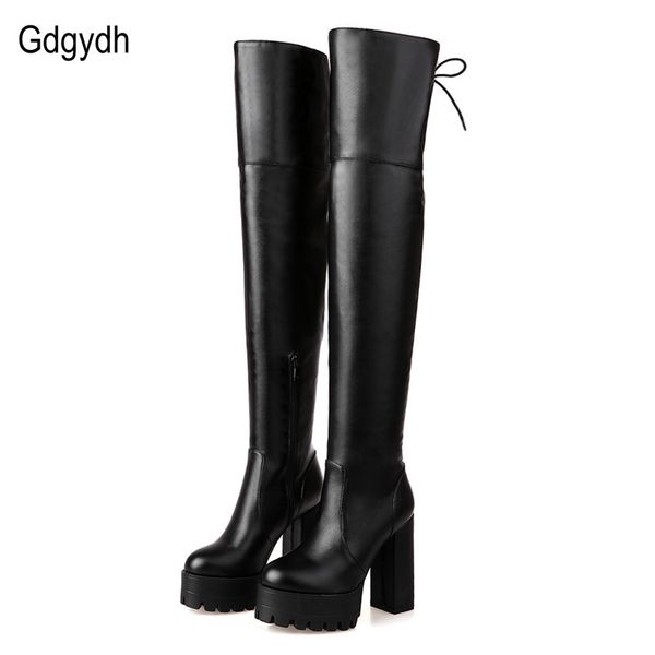 gdgydh fashion black winter boots for women 2018 new arrival autumn over the knee boots platform chunky heels shoes big size 42 ly191224
gdgydh fashion black winter boots for women 2018 new arrival autumn over the knee boots platform chunky heels shoes big size 42 ly191224