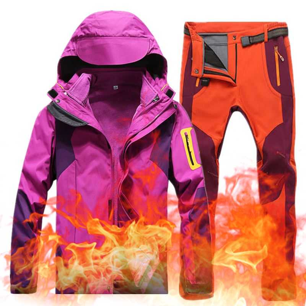 women winter ski suit windproof waterproof thick warm skiing jacket and snowboarding pants set female hiking fleece snow coat
women winter ski suit windproof waterproof thick warm skiing jacket and snowboarding pants set female hiking fleece snow coat