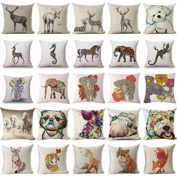 18" animal cotton linen pillow case pillow cover sofa cushion cover home decor soft sofa room decor gifts single sides printing
18" animal cotton linen pillow case pillow cover sofa cushion cover home decor soft sofa room decor gifts single sides printing