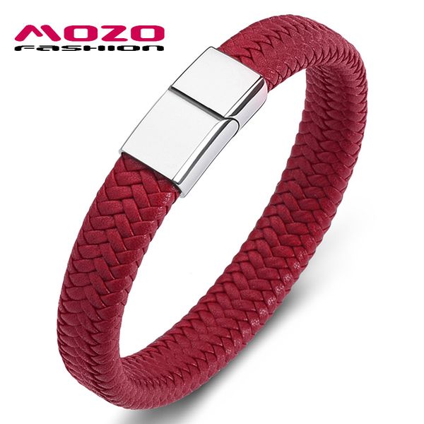 fashion classic woman simple bracelet leather stainless steel charm bracelets men knot punk jewelry 9 color sy161, Black
fashion classic woman simple bracelet leather stainless steel charm bracelets men knot punk jewelry 9 color sy161, Black