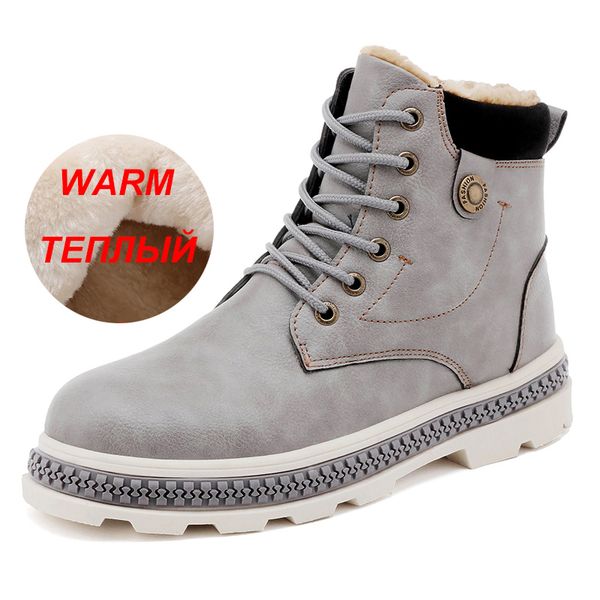 men ankle boots shoes casual for male winter new snow boots warm with fur short plush sneakers men footwear, Black
men ankle boots shoes casual for male winter new snow boots warm with fur short plush sneakers men footwear, Black