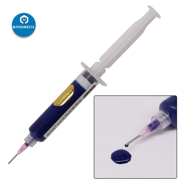 10ml red blue green yellow black pcb uv curable solder mask repairing paint soldering paste flux cream + needle + squeeze tube
10ml red blue green yellow black pcb uv curable solder mask repairing paint soldering paste flux cream + needle + squeeze tube
