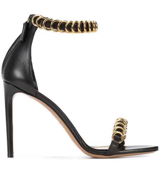 ladies rings stringed one strap sandals summer party dress high heels open toe stiletto heel female outfit sandalias, Black
ladies rings stringed one strap sandals summer party dress high heels open toe stiletto heel female outfit sandalias, Black