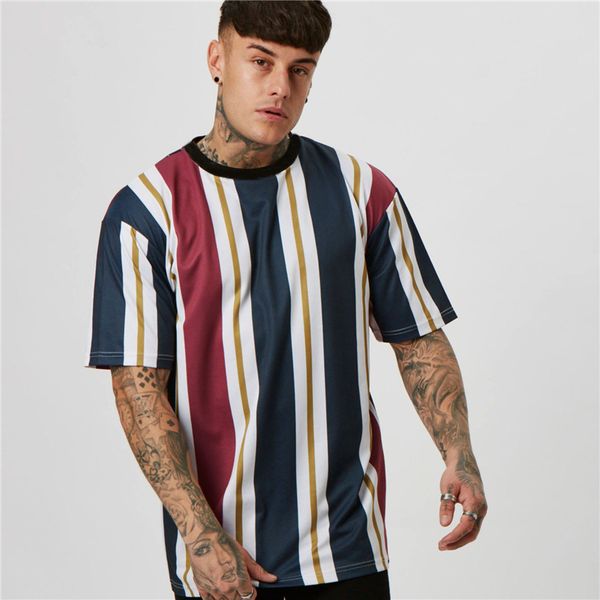 new mens t shirt loose hip hop fitness color stripe gyms bodybuilding slim shirts men short sleeve workout male brand tees, White;black
new mens t shirt loose hip hop fitness color stripe gyms bodybuilding slim shirts men short sleeve workout male brand tees, White;black