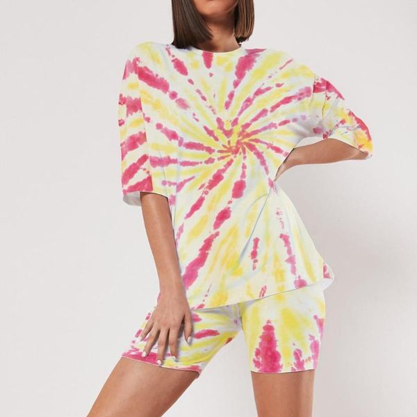 tie dye print basic tshirt womens beach shorts two piece set women casual outfits lounge wear summer sports casual set jg3, White
tie dye print basic tshirt womens beach shorts two piece set women casual outfits lounge wear summer sports casual set jg3, White