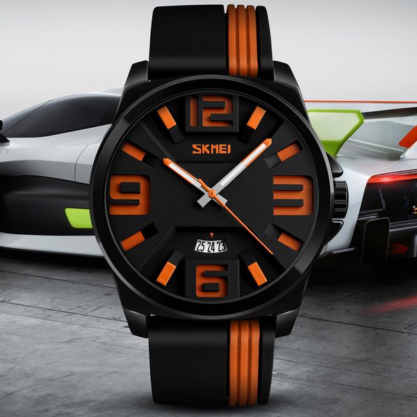 skmei brand fashion men quartz watch big dial casual business watches outdoor sport man wristwatch clock relogio masculino 9171, Slivery;brown
skmei brand fashion men quartz watch big dial casual business watches outdoor sport man wristwatch clock relogio masculino 9171, Slivery;brown