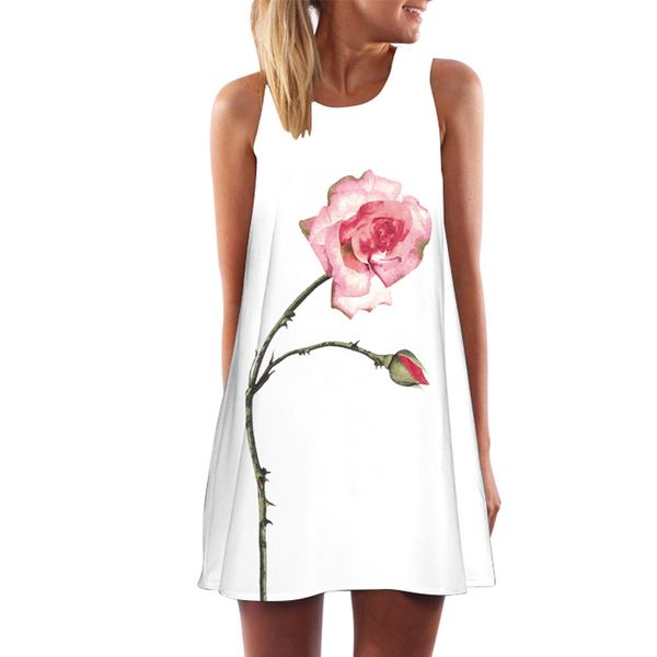 2018 sell dress female new fashion vintage boho women summer sleeveless beach printed short mini dress vestidos robe femme, Black;gray
2018 sell dress female new fashion vintage boho women summer sleeveless beach printed short mini dress vestidos robe femme, Black;gray