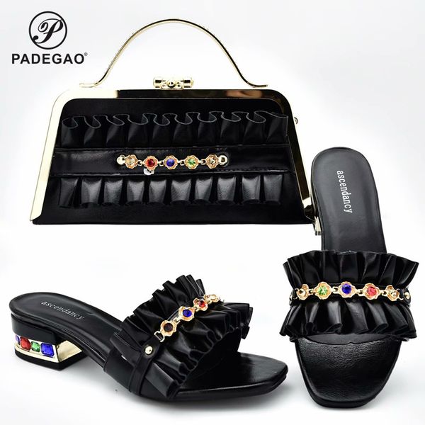 novelty design african shoe and bag set women italian african party shoes and bag italian shoes with matching bags party, Black
novelty design african shoe and bag set women italian african party shoes and bag italian shoes with matching bags party, Black