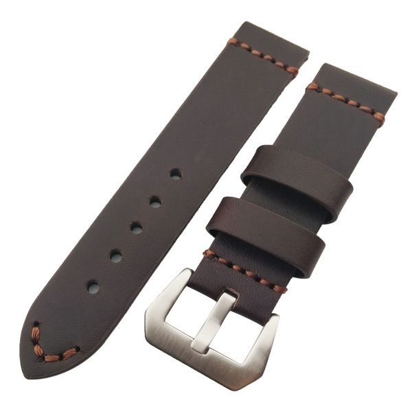 strap thick 24mm new genuine black band or watch brown leather hq 22mm 26mm avecl, Slivery;brown
strap thick 24mm new genuine black band or watch brown leather hq 22mm 26mm avecl, Slivery;brown