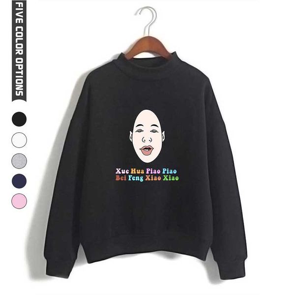men's hoodies & sweatshirts xue hua piao bei feng xiao print high collar men women capless sweatshirt long sleeve hoodie pullover 4xl, Black
men's hoodies & sweatshirts xue hua piao bei feng xiao print high collar men women capless sweatshirt long sleeve hoodie pullover 4xl, Black