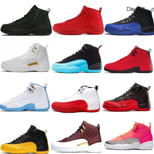 12 12s basketball shoes for mens winterized gym red white black playoffs flu game royal ball punch university shoe size 7-13
12 12s basketball shoes for mens winterized gym red white black playoffs flu game royal ball punch university shoe size 7-13