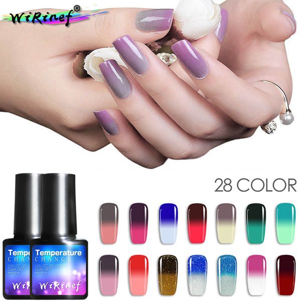 wirinef gel nail polish 8ml temperature change color hybrid coat uv led varnish soak off nail art gel tslm2, Red;pink
wirinef gel nail polish 8ml temperature change color hybrid coat uv led varnish soak off nail art gel tslm2, Red;pink