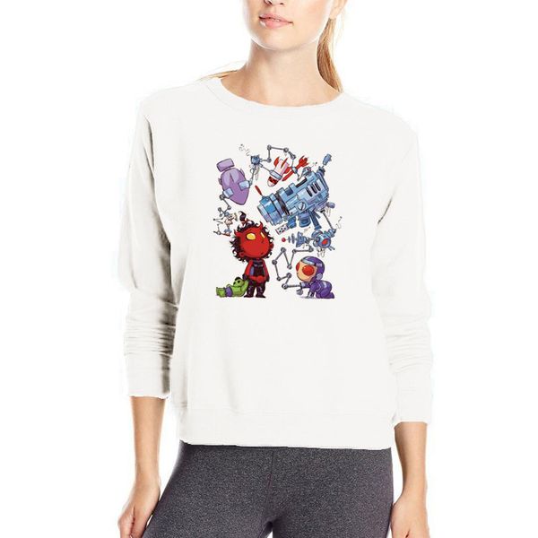 cartoon robot hoodies korean funny robot hero sweatshirts harajuku clothes women spring hoody kawaii jacket kpop, Black
cartoon robot hoodies korean funny robot hero sweatshirts harajuku clothes women spring hoody kawaii jacket kpop, Black