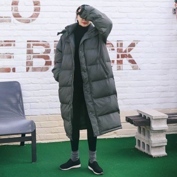 women's down & parkas winter jacket women detachable hooded long overcoat loose windproof female cotton coats warm parka c5959, Black
women's down & parkas winter jacket women detachable hooded long overcoat loose windproof female cotton coats warm parka c5959, Black