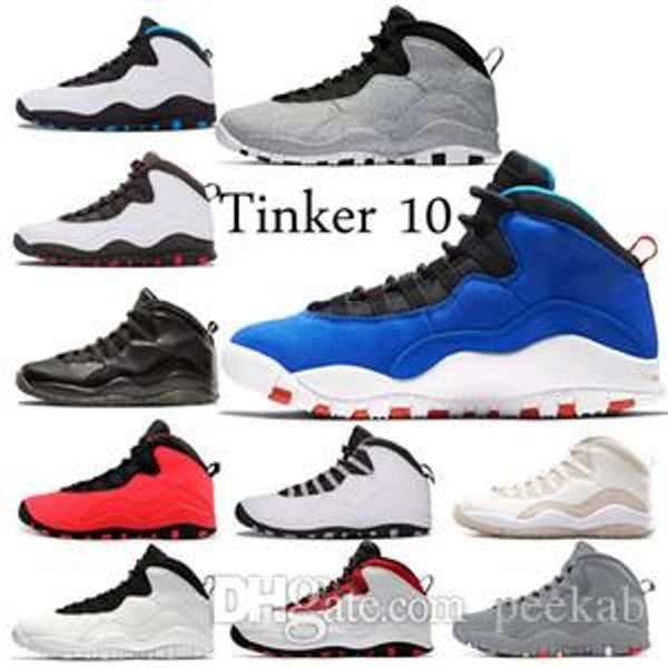10 10s i'm back white black cool grey bobcats chicago steel grey men basketball shoes 10 sneakers size eur 40-47
10 10s i'm back white black cool grey bobcats chicago steel grey men basketball shoes 10 sneakers size eur 40-47