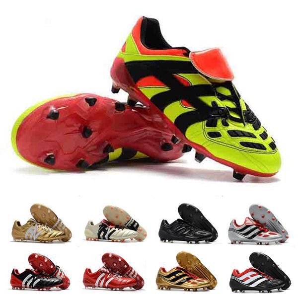New Predator Accelerator Electricity Purecontrol Champagne FG Soccer Boots Football Boots White/Core Mens Soccer Cleats Shoes Size 39-46
New Predator Accelerator Electricity Purecontrol Champagne FG Soccer Boots Football Boots White/Core Mens Soccer Cleats Shoes Size 39-46