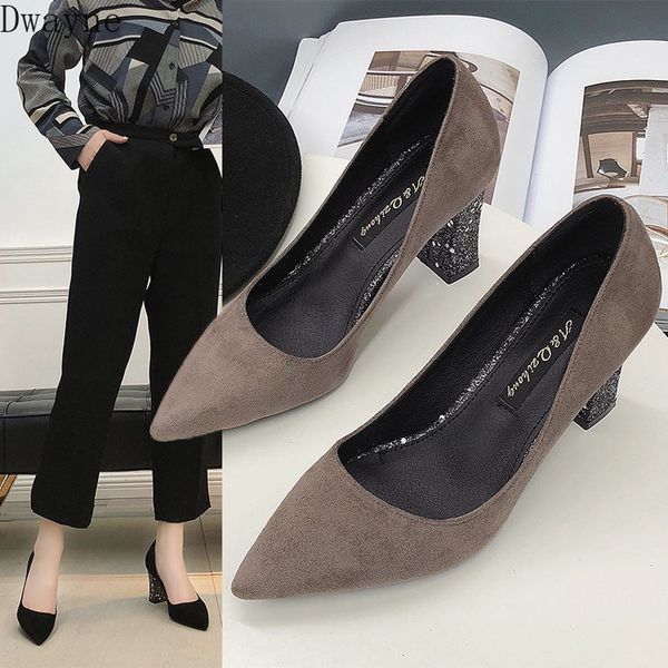new korean version of the wild pointed suede high-heeled sequins platform high heels temperament comfortable women's shoes, Black
new korean version of the wild pointed suede high-heeled sequins platform high heels temperament comfortable women's shoes, Black