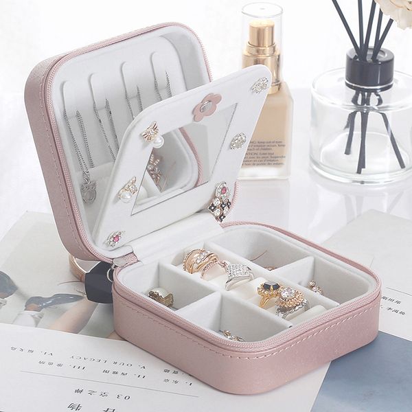 jewelry box female portable princess european-style korean earring small simple earrings earring nail ring hand ornaments storage box, Black;white
jewelry box female portable princess european-style korean earring small simple earrings earring nail ring hand ornaments storage box, Black;white