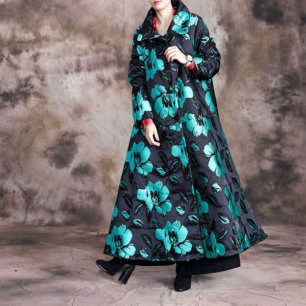 2020 new winter large size women's clothing retro loose cape coat women parka jackets mid-length thick warm cotton clothes v1213, Black
2020 new winter large size women's clothing retro loose cape coat women parka jackets mid-length thick warm cotton clothes v1213, Black