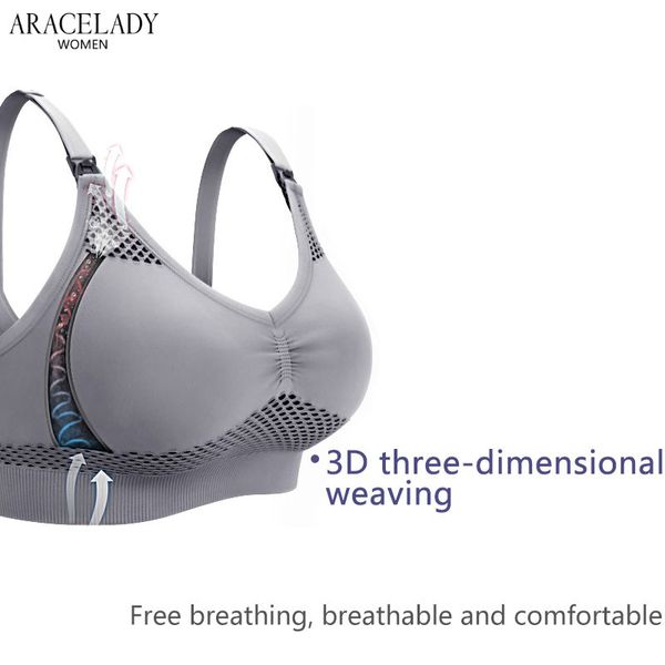 ergonomic pregnant women breastfeeding underwear nursing bra breathable bra pure cotton bras for pregnant confortable bras l xl, White
ergonomic pregnant women breastfeeding underwear nursing bra breathable bra pure cotton bras for pregnant confortable bras l xl, White