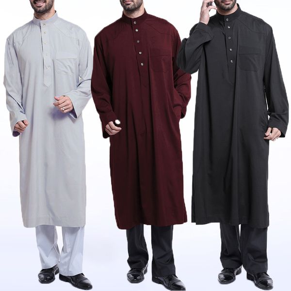 ethnic clothing incerun men jubba thobe robe kaftan dress long sleeve muslim islamic saudi arab mens, Red
ethnic clothing incerun men jubba thobe robe kaftan dress long sleeve muslim islamic saudi arab mens, Red