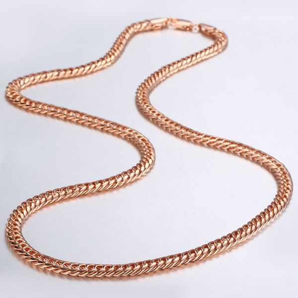 trendsmax 5mm necklace for women men 585 rose gold curb cuban link chain necklace wholesale jewelry party gifts 45cm-60cm gn162, Silver
trendsmax 5mm necklace for women men 585 rose gold curb cuban link chain necklace wholesale jewelry party gifts 45cm-60cm gn162, Silver