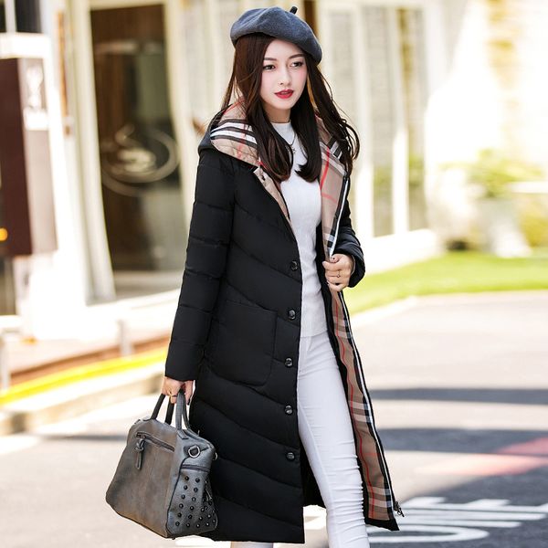 winter cotton-padded clothes women's mid-length korean-style 2018 new style slim fit over-the-knee warm down jacket cotton-pad, Blue;black
winter cotton-padded clothes women's mid-length korean-style 2018 new style slim fit over-the-knee warm down jacket cotton-pad, Blue;black