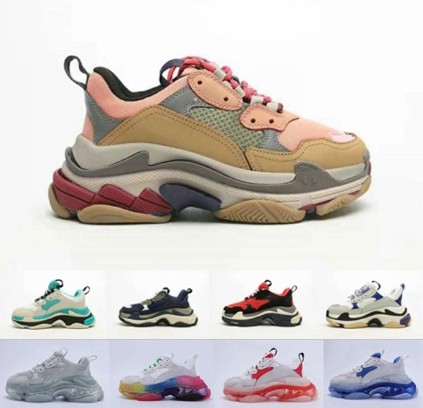 new fashion paris triple s designer shoes platform sneakers mens luxury casual women designer casual sports trainers running chaussures 45, Black
new fashion paris triple s designer shoes platform sneakers mens luxury casual women designer casual sports trainers running chaussures 45, Black