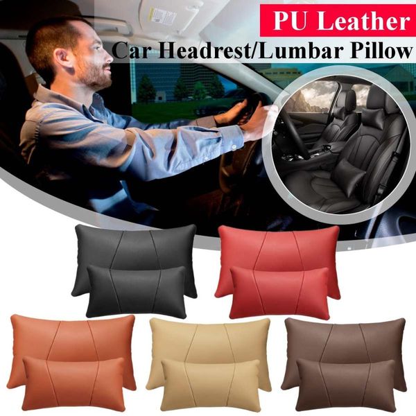 luxury sponge soft leather car neck back seat pillow lumbar support massager waist cushion pillow for chairs seat relieve pain
luxury sponge soft leather car neck back seat pillow lumbar support massager waist cushion pillow for chairs seat relieve pain