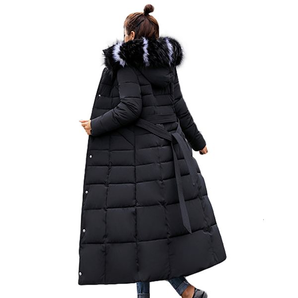 long woman parkas fashion winter women thick parka female slim fur winter warm cotton coat for women chaqueta mujer fur collar y190926, Black;white
long woman parkas fashion winter women thick parka female slim fur winter warm cotton coat for women chaqueta mujer fur collar y190926, Black;white