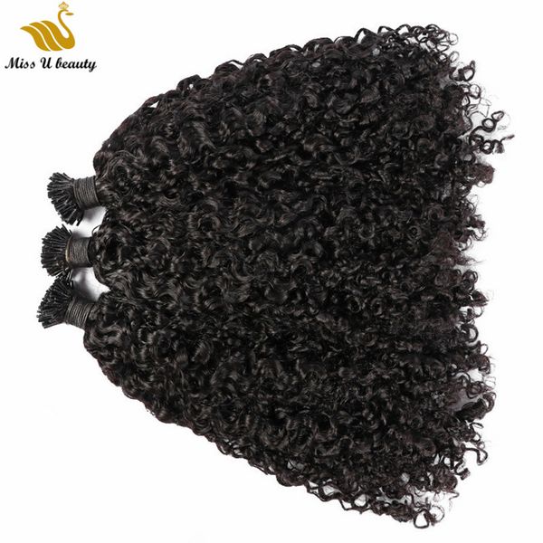 300g i tip hair extensions customized curly wave pre-bonded remy cuticle aligned, Black
300g i tip hair extensions customized curly wave pre-bonded remy cuticle aligned, Black