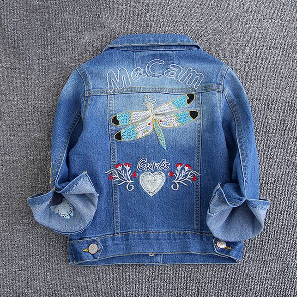 girls denim jackets coats fashion children outwear embroidery cute children's clothing spring autumn kids jean jacket 2-9 yrs, Blue;gray
girls denim jackets coats fashion children outwear embroidery cute children's clothing spring autumn kids jean jacket 2-9 yrs, Blue;gray