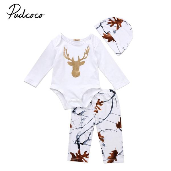 pudcoco new baby fashion set newborn baby new fashion autumn long sleeve warm clothes romper jumpsuit 3pcs, White
pudcoco new baby fashion set newborn baby new fashion autumn long sleeve warm clothes romper jumpsuit 3pcs, White