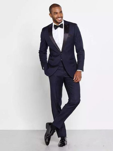 new custom navy blue men suits wedding tuxedos one button peak lapel slim fit groomsmen suits prom wear(jacket +pants) 591, Black;gray
new custom navy blue men suits wedding tuxedos one button peak lapel slim fit groomsmen suits prom wear(jacket +pants) 591, Black;gray