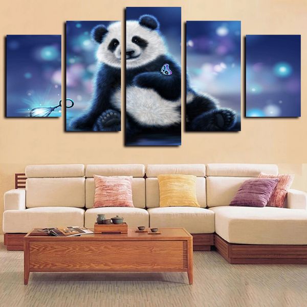 5 panels canvas wall art lovely animals panda and butterfly pictures paintings giclee hd prints and posters on canvas oil paintngs artwork
5 panels canvas wall art lovely animals panda and butterfly pictures paintings giclee hd prints and posters on canvas oil paintngs artwork