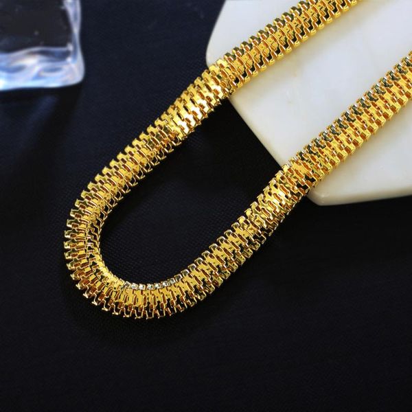 10mm gold color snake bone necklace men jewelry flat snake chain necklace for men charms jewellery choker colar kolye a1210, Silver
10mm gold color snake bone necklace men jewelry flat snake chain necklace for men charms jewellery choker colar kolye a1210, Silver