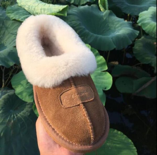designer australia winter indoor slippers u 100% genuine leather warm home shoes luxury slides g designer shoes size eu34-45, Black
designer australia winter indoor slippers u 100% genuine leather warm home shoes luxury slides g designer shoes size eu34-45, Black
