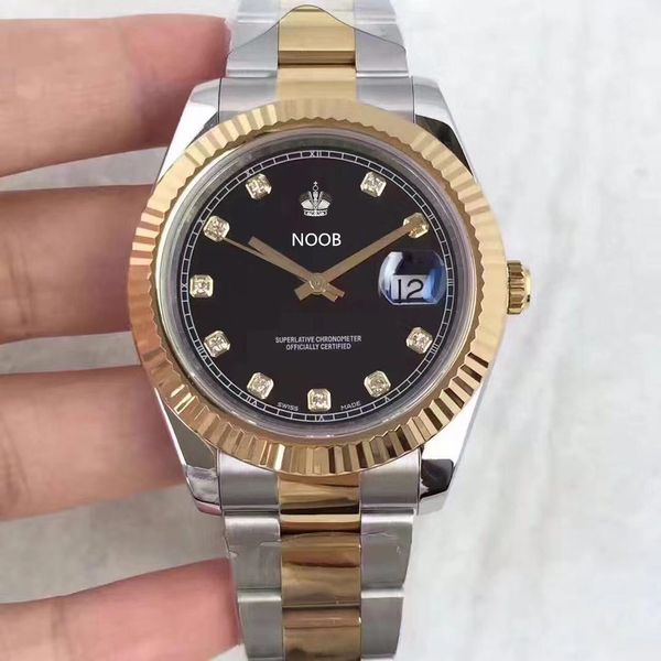 ew 116334 orologio di lusso 41mm 3136 movement watches 316l refined steel designer watches waterproof 50m (one watch one card, Slivery;brown
ew 116334 orologio di lusso 41mm 3136 movement watches 316l refined steel designer watches waterproof 50m (one watch one card, Slivery;brown