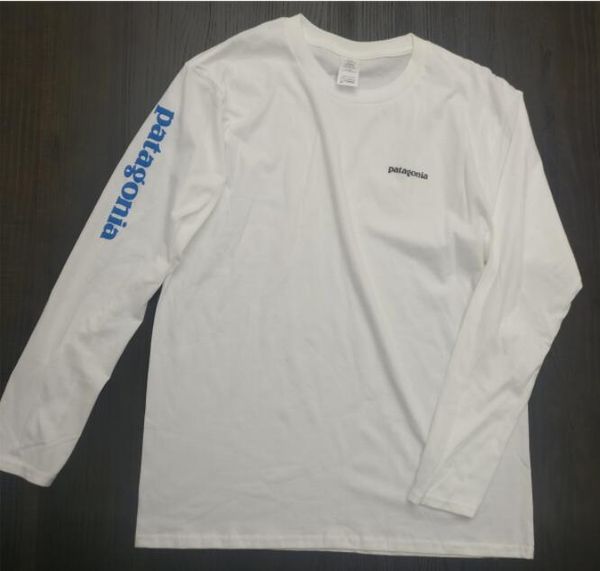 White Tshirts PATAGONIA Print Long Sleeve T-Shirts Mens Womens Fashion Brand Skateboard Hip Hop Tees Hommes Casual Tops Lovers
White Tshirts PATAGONIA Print Long Sleeve T-Shirts Mens Womens Fashion Brand Skateboard Hip Hop Tees Hommes Casual Tops Lovers