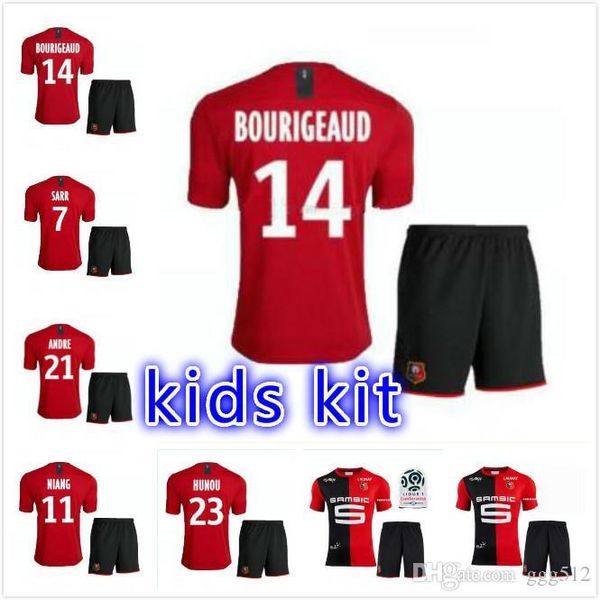 2019 2020 stade rennais kids kits soccer jerseys shorts home shirt 19 20 stade rennais youth soccer sets hunou ben arfa football uniform, Black
2019 2020 stade rennais kids kits soccer jerseys shorts home shirt 19 20 stade rennais youth soccer sets hunou ben arfa football uniform, Black