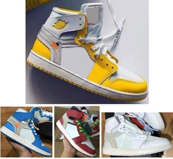 1 ow canary yellow unc blue chicago black red white grey men women basketball shoes 1s ow sneakers with box
1 ow canary yellow unc blue chicago black red white grey men women basketball shoes 1s ow sneakers with box
