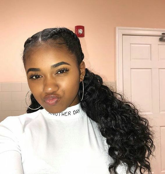 brazilian virgin kinky curly drawstring ponytail human hair clip in ponytail extensions natural color 1 piece 140g drawstring pony tail, Black
brazilian virgin kinky curly drawstring ponytail human hair clip in ponytail extensions natural color 1 piece 140g drawstring pony tail, Black